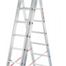 Лестница-стремянка Новая Высота NV 323 трёхсекционная профессиональная 3x8 ступеней