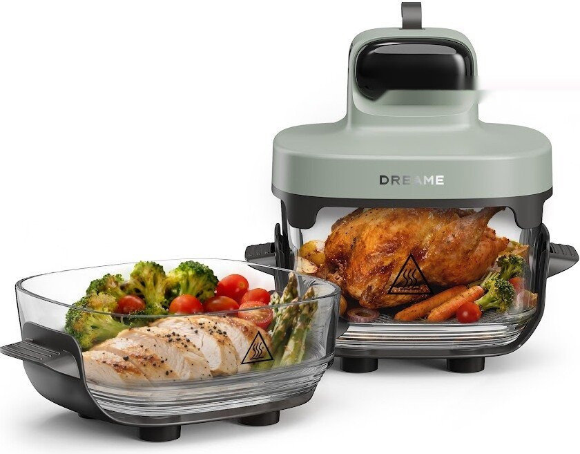 Аэрогриль Dreame Air Fryer PT60 (зеленый)