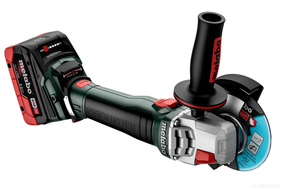 Угловая шлифмашина Metabo WB 18 LT BL 11-125 Quick 613054840 (без АКБ, кейс)