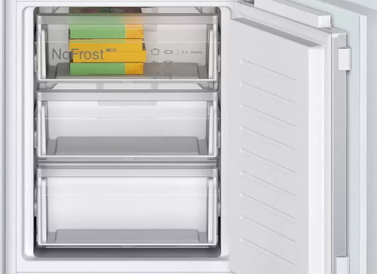 Холодильник с нижней морозильной камерой Bosch KIN86VFE0 (White)