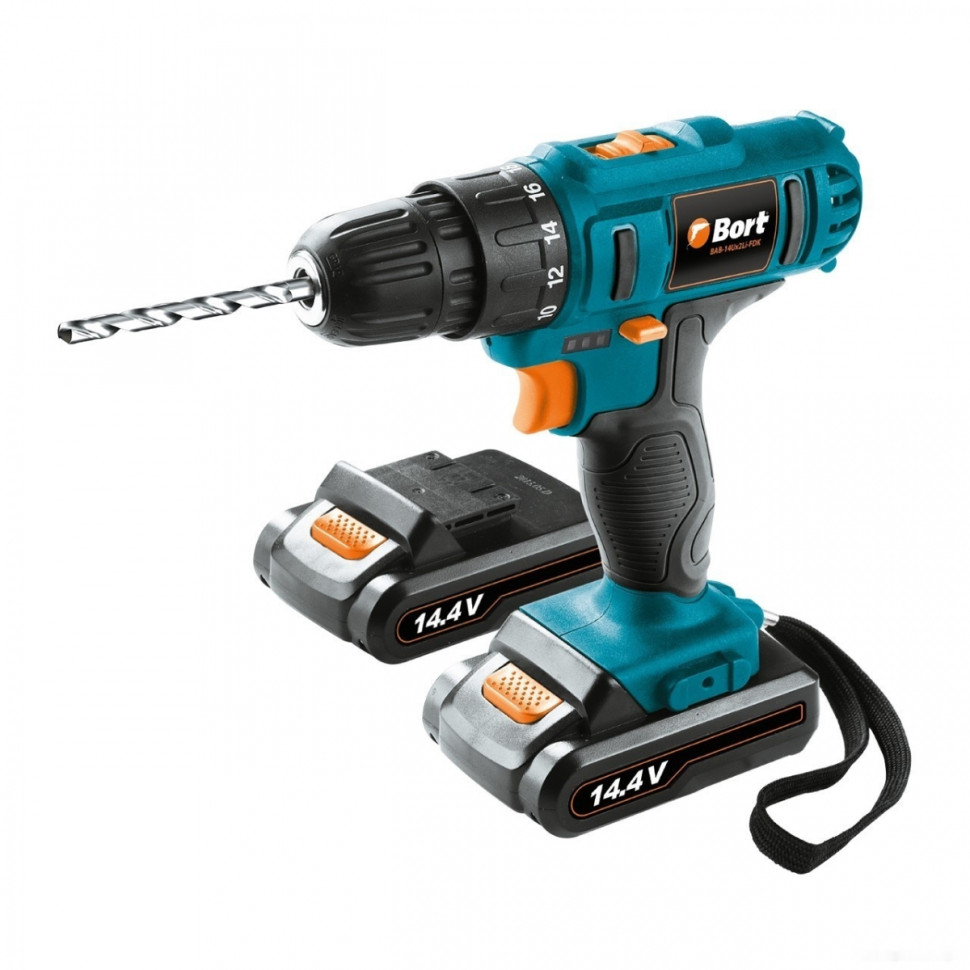 Дрель-шуруповерт BORT BAB-14Ux2Li-FDK (с 2-мя АКБ) Дрель-шуруповерт BORT BAB-14Ux2Li-FDK (с 2-мя АКБ)