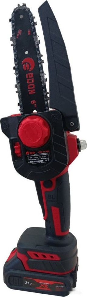 Аккумуляторная пила Edon UNS-21/6BL (с 2-мя АКБ) Аккумуляторная пила Edon UNS-21/6BL (с 2-мя АКБ)