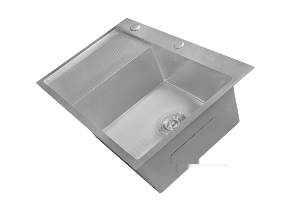 Кухонная мойка Astir Decor Satin C78x51R (с сифоном, дозатором и коландером) Кухонная мойка Astir Decor Satin C78x51R (с сифоном, дозатором и коландером)