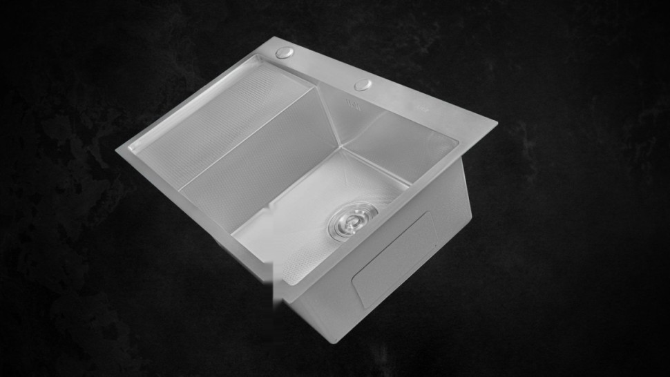 Кухонная мойка Astir Decor Satin C78x51R (с сифоном, дозатором и коландером) Кухонная мойка Astir Decor Satin C78x51R (с сифоном, дозатором и коландером)