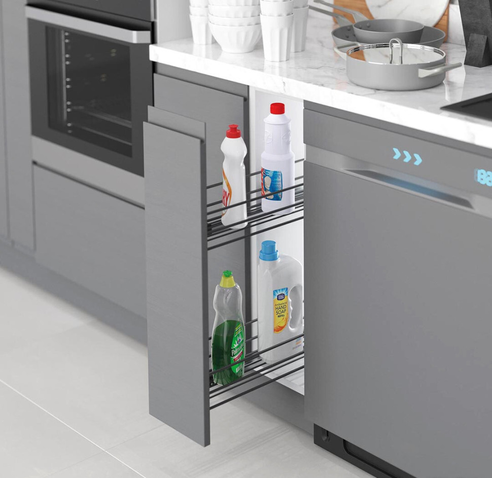 Вставка в полку Starax 200 S-2213-C (боковое крепление, хром)