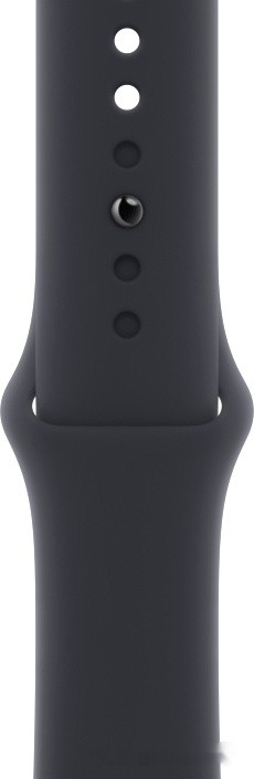 Умные часы Apple Watch Series 8 41 мм (алюминиевый корпус, полуночный/полуночный, спортивный силиконовый ремешок)
