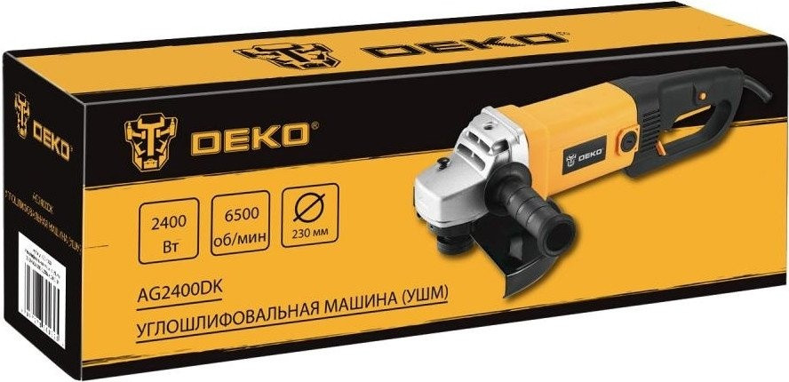 Угловая шлифмашина Deko AG2400DK 083-1030 Угловая шлифмашина Deko AG2400DK 083-1030