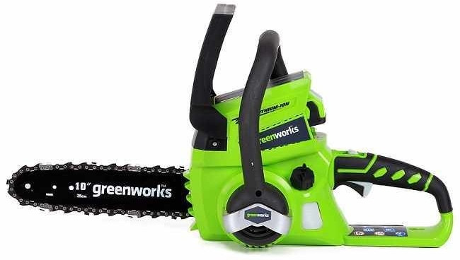 Электропила цепная Greenworks G24CS25K2 (2007707UA)