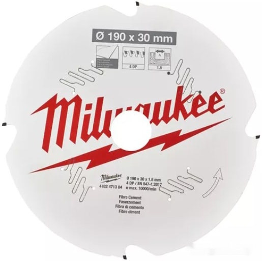 Пильный диск Milwaukee 4932471304