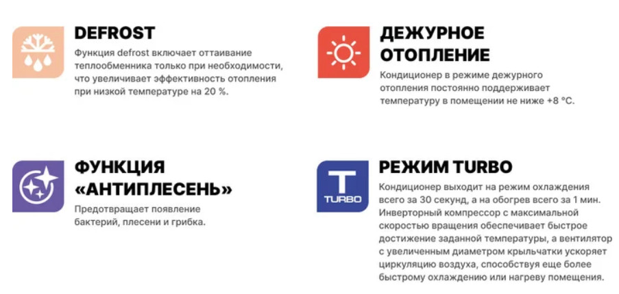 Кондиционер CENTEK CT-65MDC10