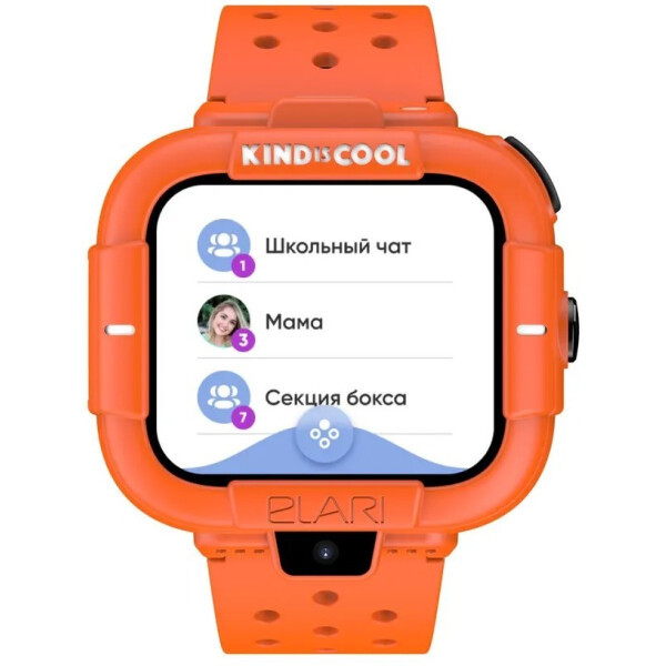 Детские умные часы Elari KidPhone MB (оранжевый) Детские умные часы Elari KidPhone MB (оранжевый)