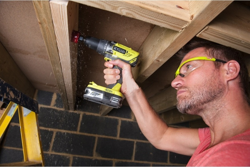 Дрель-шуруповерт Ryobi R18PDC-0