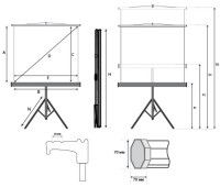 Проекционный экран Lumien LEV-100107