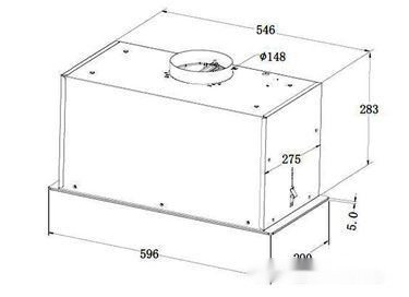 Вытяжка ZorG Technology Neve 1200 60 S-GC (белый)