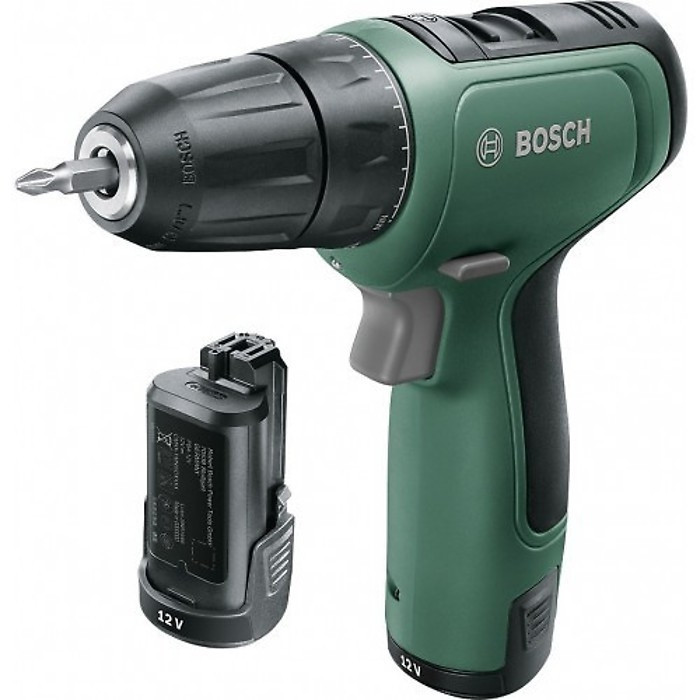 Дрель-шуруповерт Bosch EasyDrill 1200 06039D3001 (с 1-им АКБ, кейс)