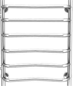 Полотенцесушитель Ростела Чайка нижнее подключение 1" 11 перекладин 120 см