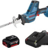 Сабельная пила Bosch GSA 18 V-LI C Professional 0615990M3Y (с 1-им АКБ 4 Ah) Сабельная пила Bosch GSA 18 V-LI C Professional 0615990M3Y (с 1-им АКБ 4 Ah)