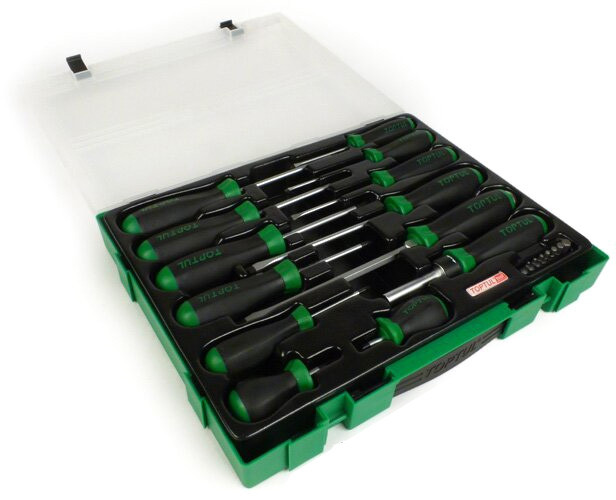 Набор отвёрток Toptul GZC20050 20 предметов Набор отвёрток Toptul GZC20050 20 предметов