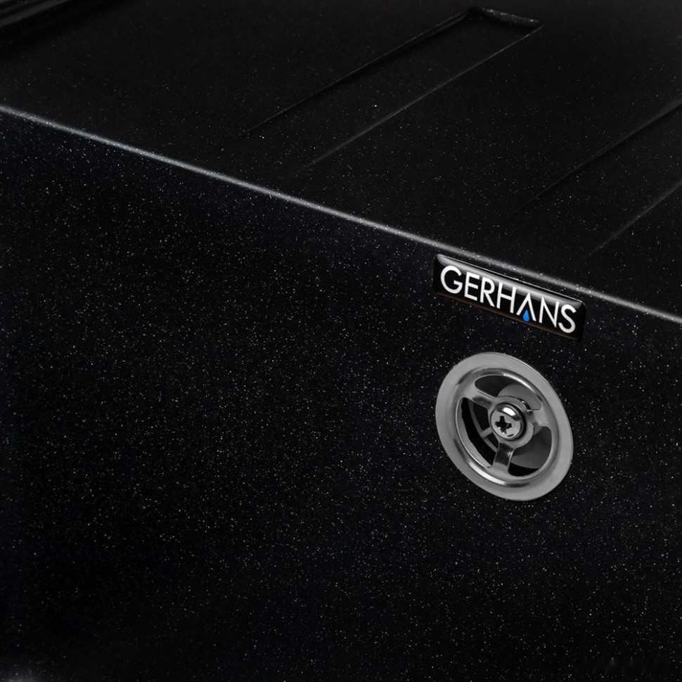 Кухонная мойка Gerhans B15 (оникс) Кухонная мойка Gerhans B15 (оникс)