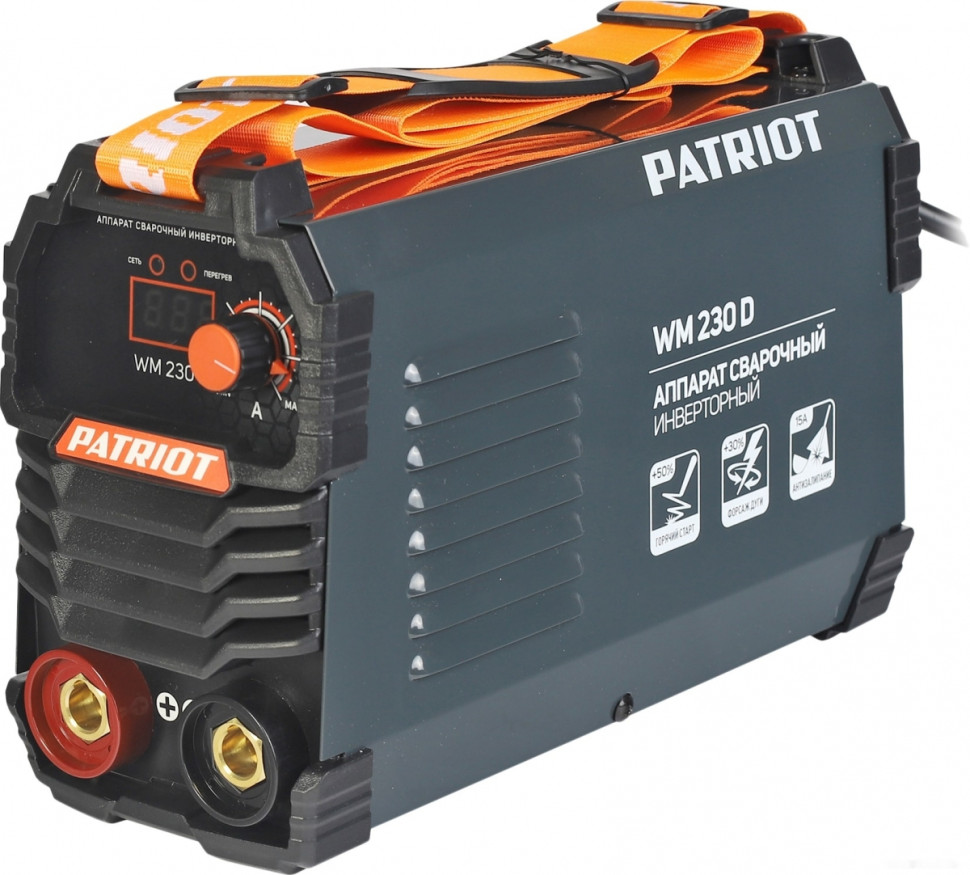 Сварочный инвертор Patriot WM 230D Сварочный инвертор Patriot WM 230D