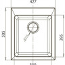 Кухонная мойка GranFest Practic GF-P505 (черный) Кухонная мойка GranFest Practic GF-P505 (черный)