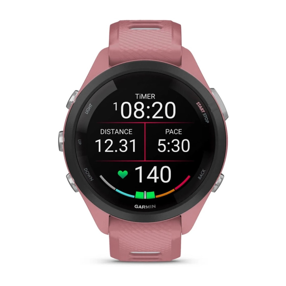 Умные часы Garmin Forerunner 265S (светло-розовый/пудрово-серый)