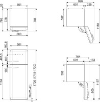 Холодильник Smeg FAB30RRD5