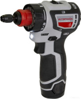 Дрель-шуруповерт Интерскол КомбиМАКС ДА-10/12В 36 687.2.2.78 (с 2-мя АКБ, сумка, набор патронов)