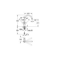 Смеситель Grohe BauLoop 31368000