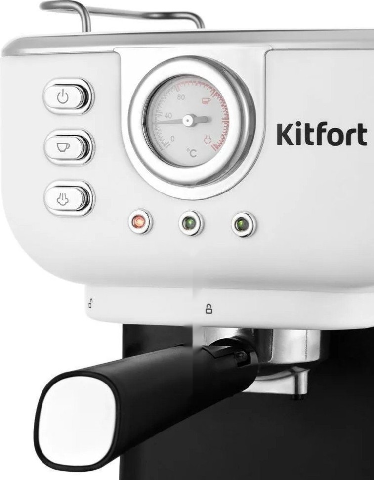 Рожковая кофеварка Kitfort KT-7506 Рожковая кофеварка Kitfort KT-7506