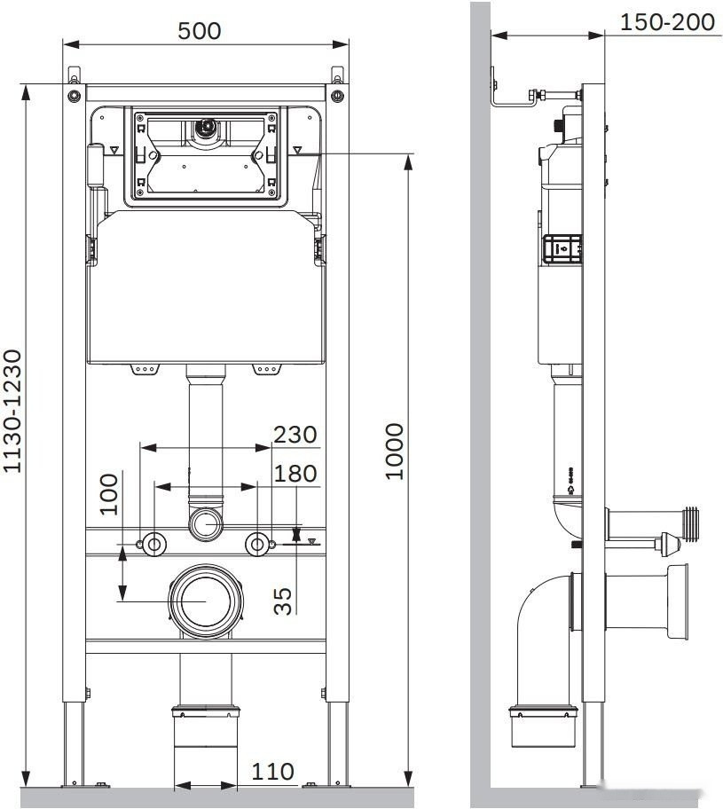 Система инсталляции Am.Pm I012709 Система инсталляции Am.Pm I012709