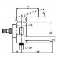 Смеситель Kaiser Sonat 34022L-4