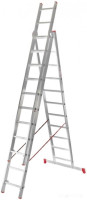 Лестница-стремянка Новая Высота NV 323 трёхсекционная усиленная 3x17 ступеней