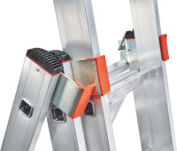 Лестница-стремянка Новая Высота NV 323 трёхсекционная усиленная 3x17 ступеней