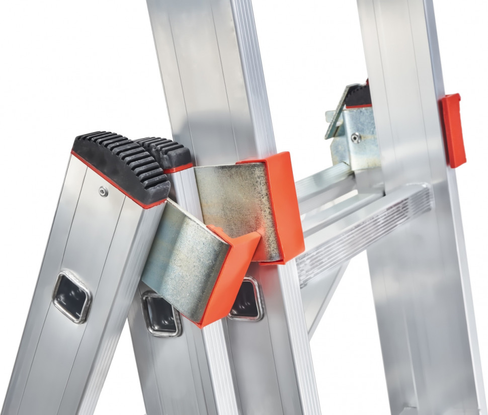 Лестница-стремянка Новая Высота NV 323 трёхсекционная усиленная 3x17 ступеней Лестница-стремянка Новая Высота NV 323 трёхсекционная усиленная 3x17 ступеней