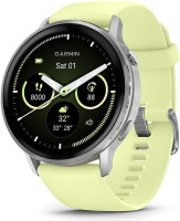 Умные часы Garmin Venu 4 45 мм (серебристый/желтый)