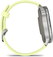Умные часы Garmin Venu 4 45 мм (серебристый/желтый)