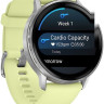 Умные часы Garmin Venu 4 45 мм (серебристый/желтый)