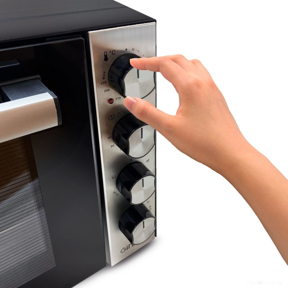 Мини-печь Ginzzu HOT-177 black Мини-печь Ginzzu HOT-177 black