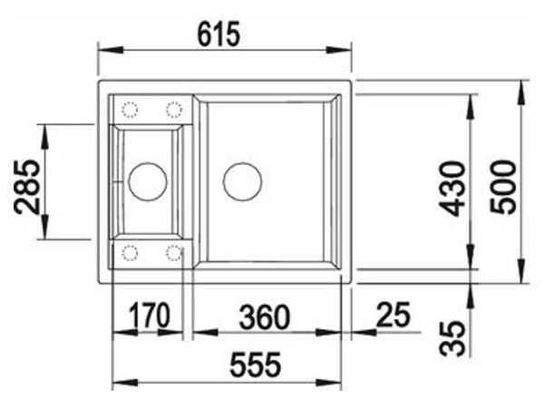 Кухонная мойка Blanco Metra 6 белый Кухонная мойка Blanco Metra 6 белый