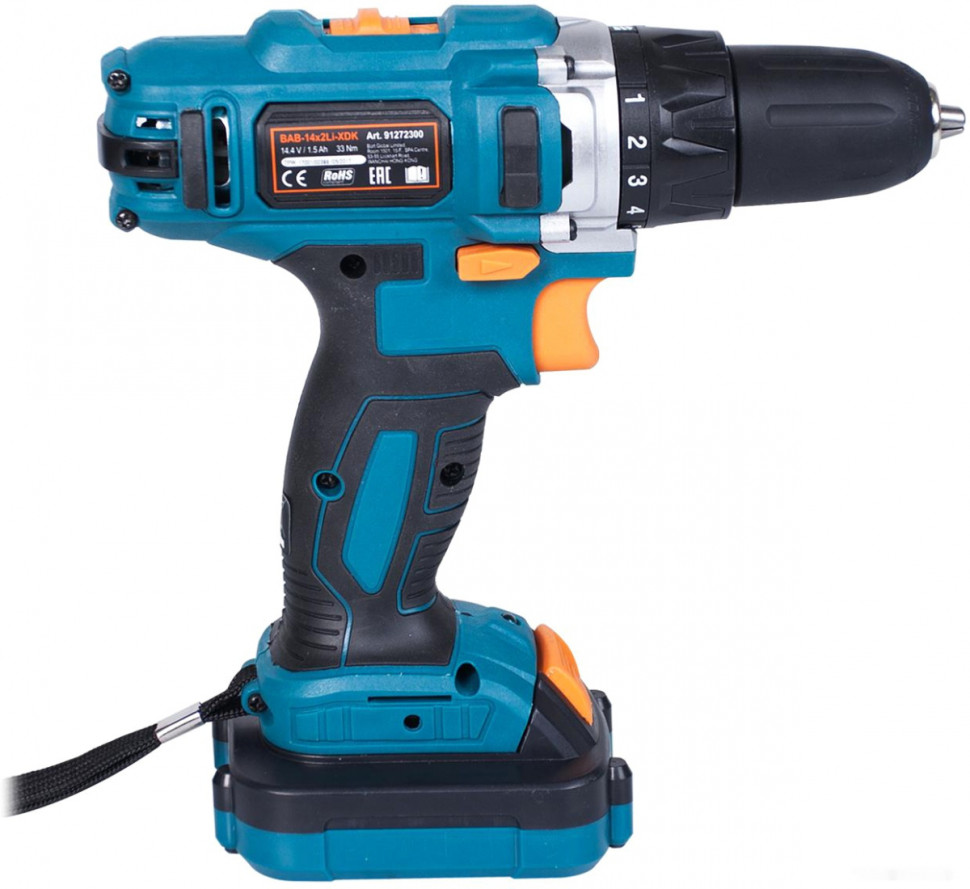 Дрель-шуруповерт BORT BAB-14X2LI-XDK (с 2-мя АКБ) Дрель-шуруповерт BORT BAB-14X2LI-XDK (с 2-мя АКБ)