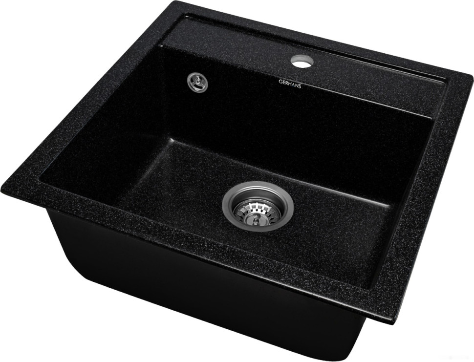 Кухонная мойка Gerhans A11 (черный)