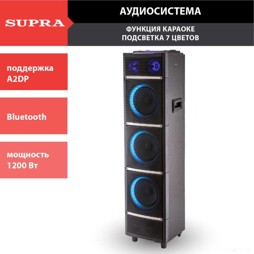 Колонка для вечеринок Supra SMB-1200