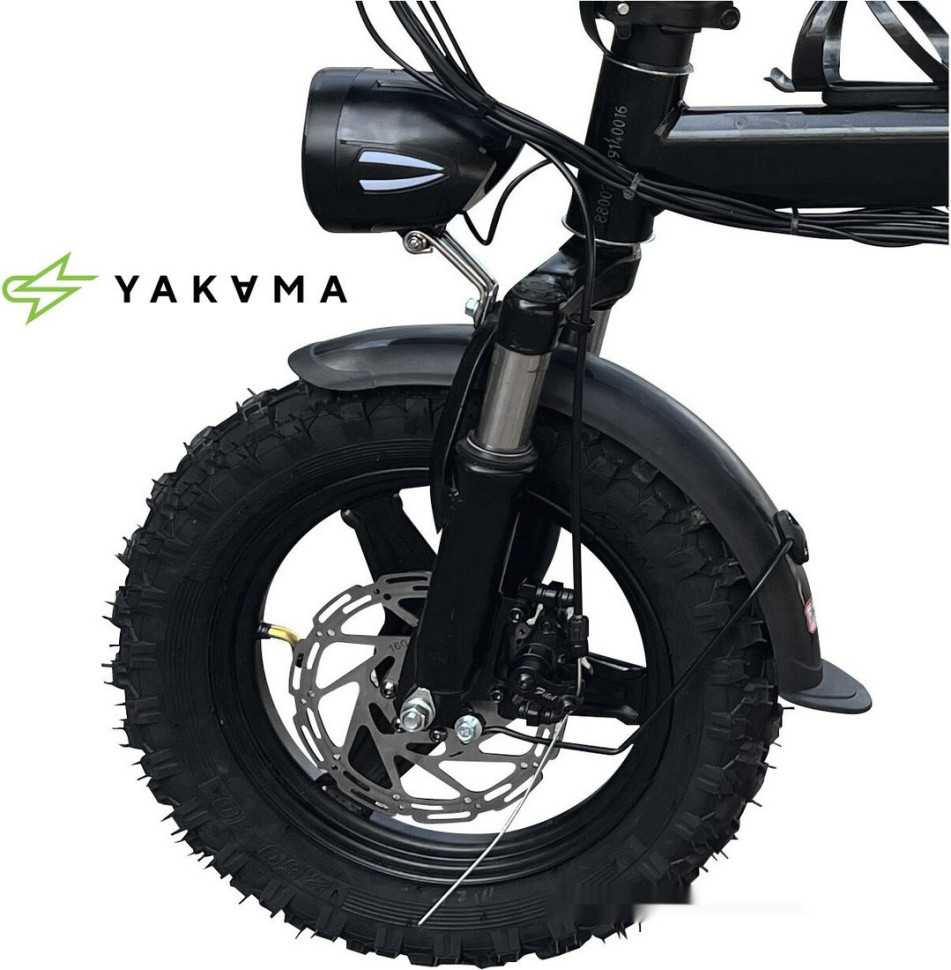 Электровелосипед Yakama R5 (черный)