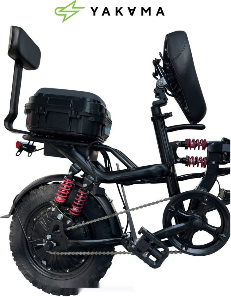 Электровелосипед Yakama R5 (черный)