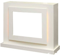 Камин Smolcom Lucca FS25 (белый дуб)