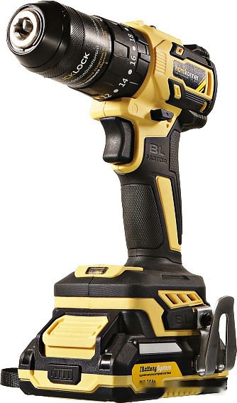 Ударная дрель-шуруповерт Hanskonner HCD2065BLIC (с 2-мя АКБ, кейс) Ударная дрель-шуруповерт Hanskonner HCD2065BLIC (с 2-мя АКБ, кейс)