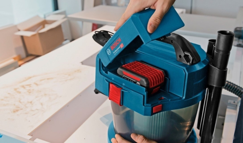 Пылесос Bosch GAS 18V-10 L Professional (без аккумулятора) Пылесос Bosch GAS 18V-10 L Professional (без аккумулятора)