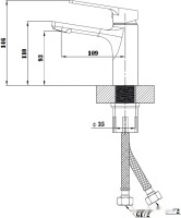 Смеситель ESKO Singapore SI 26