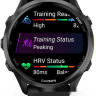 Умные часы Garmin Forerunner 970 47 мм (темно-серый/серый)